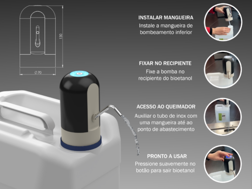 Dispensador de bioetanol